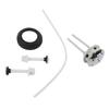 Toilet Flush System Replacement Kit with Dual Flush Mechanism Adjustable Valve