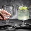 Straight Glass Goblet, Creative Cocktail Glasses Cups,Thin Juice Glasses Cup, Transparent Champagne Cold Drink Glass Cup