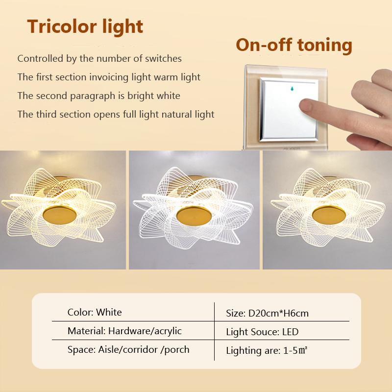 

Современный светодиодный потолочный светильник, акриловая направляющая пластина, абажур для спальни, столовой, гостиной, лестницы, прихожей, художественное украшение, люстры