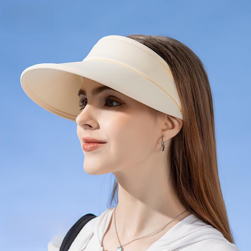 Summer Sun Hat For Women With Large Brim And Breathable Ice Silk Fabric For Sun Protection And Casual Wear