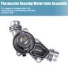 X Autohaux Auto Coolant Thermostat Housing Assembly 11537509227 for BMW Z/X3/4/5 323/328/325/330/525/528/530i/Ci/xi 1999-2006