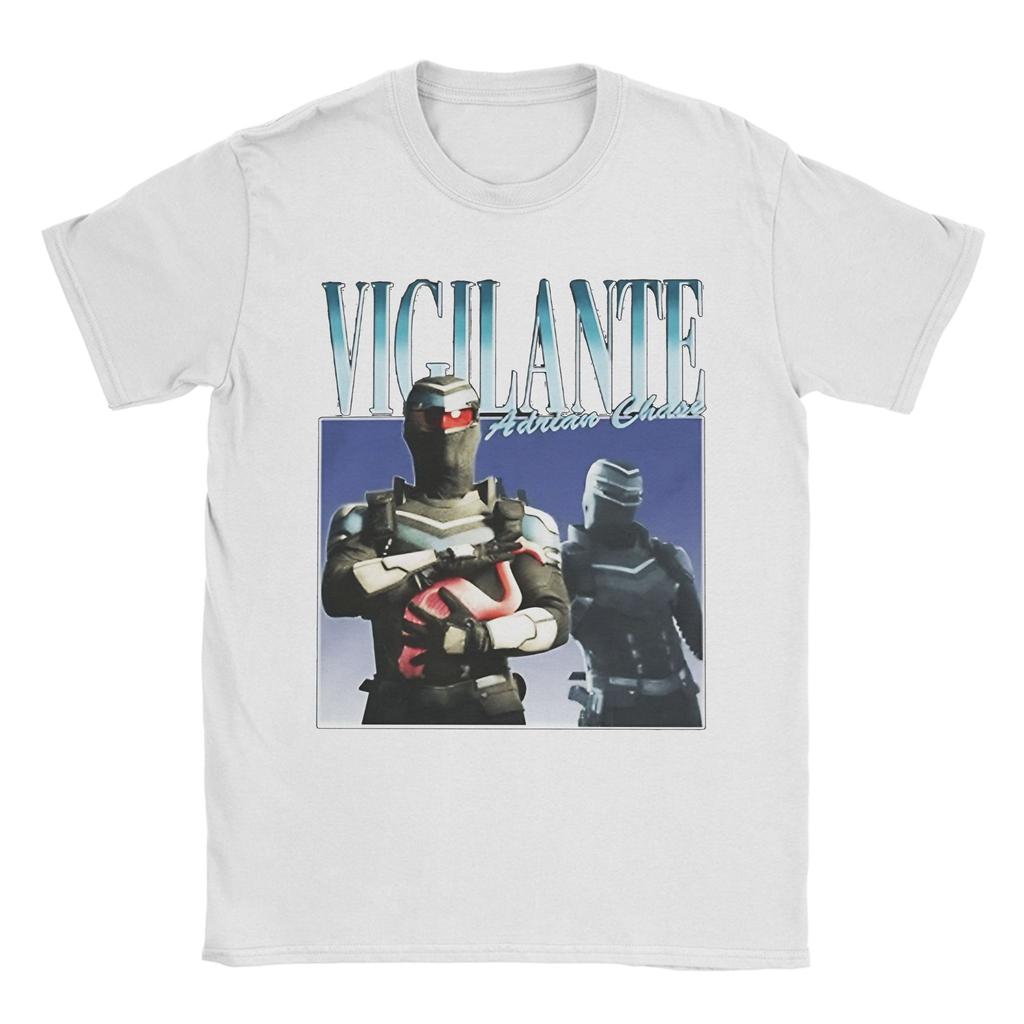 Vigilante Peacemaker TShirts Unisex Funny Cotton Tees Round Neck Short Sleeve T Shirts Gift Clothing