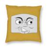 Diesel Angry Face Square Pillowcase Polyester Linen Velvet Creative Zip Decor Throw Pillow Case Room Cushion Cover x