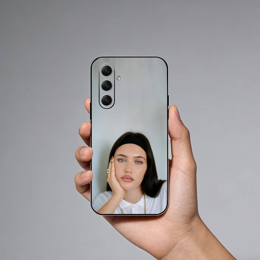 S-Sienna Singer S-Spiro Phone Case For Samsung Galaxy A73,21,22,32,71,53,52,51,80,5G Soft Black Cover Samsung a71 5g