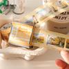 Sugar Poetry Four Seasons PET Tape Stickers - 80 Sheet Decorative Collage, 4 Style Options