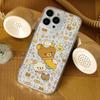 Japanese Rilakkumas Cute Phone Case For Samsung Galaxy S25 S24 S23 S22 S21 S20 FE Note20 10 Edge Plus Ultra Lite 5G Back Cover