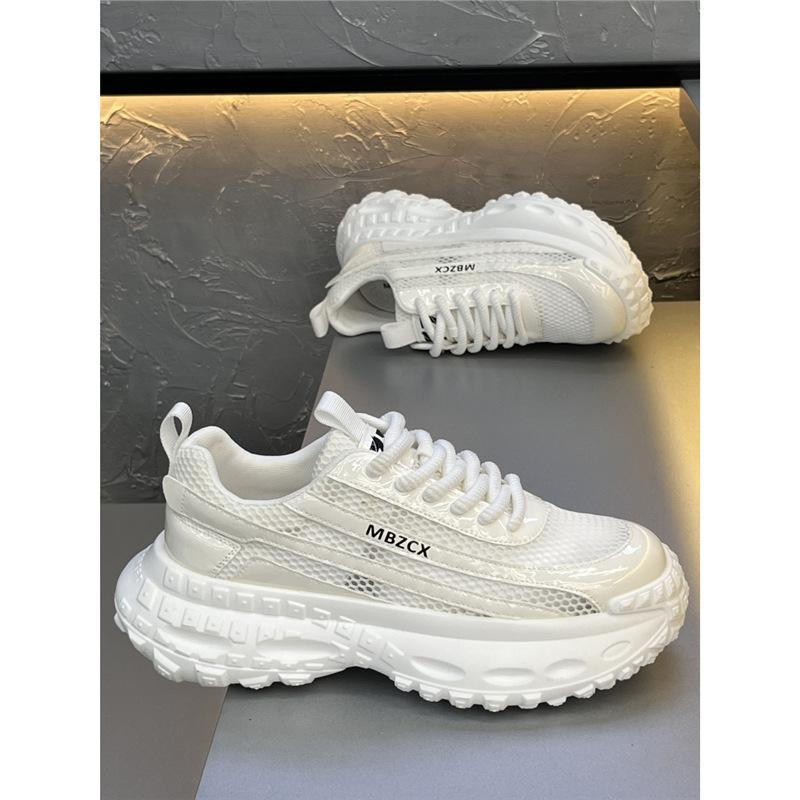 Summer new breathable mesh shoes casual platform dad shoes mbz