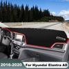 For Hyundai Elantra AD 2016 2017 2018   LHD RHD Car Dashboard Cover Mat Trument Panel Carpet Non-slip Accessories