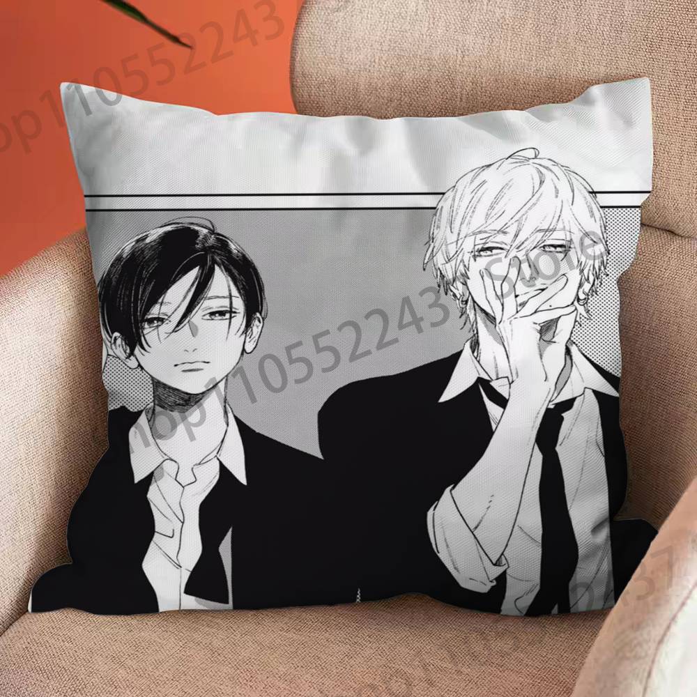 Anime In the CClear MMoonlit Dusk Print Throw Pillow Cover Square Cushion Case for Living Room Bedroom Decor