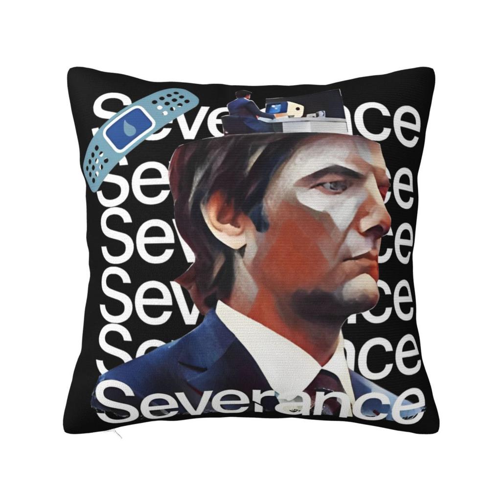 Severance The Work Square Pillow Covers Polyester Room Cushion Cover Funny Decor Pillow Cover 4040
