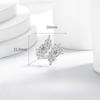 Silve Gorgeous Shiny Stone Zircom Ring For Women Engagement Wedding High Quality Fine Jewelry