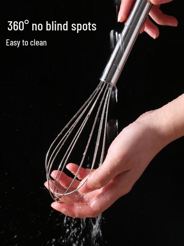 Stainless Steel Manual Egg Whisk