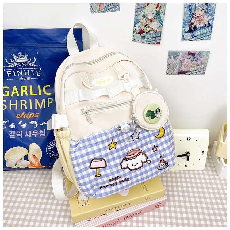 School Bag New Spring Cute Soft Glutinous Children's Spring Outing Research Small Backpack High Value Personality Pain Layer Girl Backpack