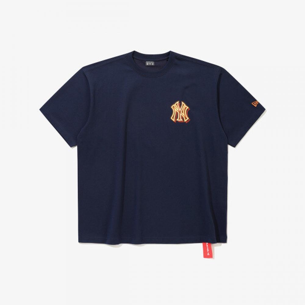 New Era Футболка New York Yankees World Series Неоновая Командный темно-синий 15147508 navy/L