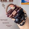 High-Elasticity Women's Hairband: 2024 Style - Durable, Elegant Hair Ring for Simple High Ponytails