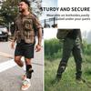 2 Pcs Ankle Holster for Concealed Carry, Elastic Deep Concealment Leg Holsters with Magazine Pocket Pouch for Men and Women