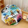 The Simpsons Windproof Auto 8 Rib Folding Umbrella Portable Outdoor Parasol