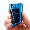 Tpu Carbon Muster Auto Schlüssel Fall Abdeckung Für VW Volkswagen Golf 7 MK7 Tiguan MK2 Für SEAT Ateca Leon FR2 ibiza Für Skoda Octavia A7