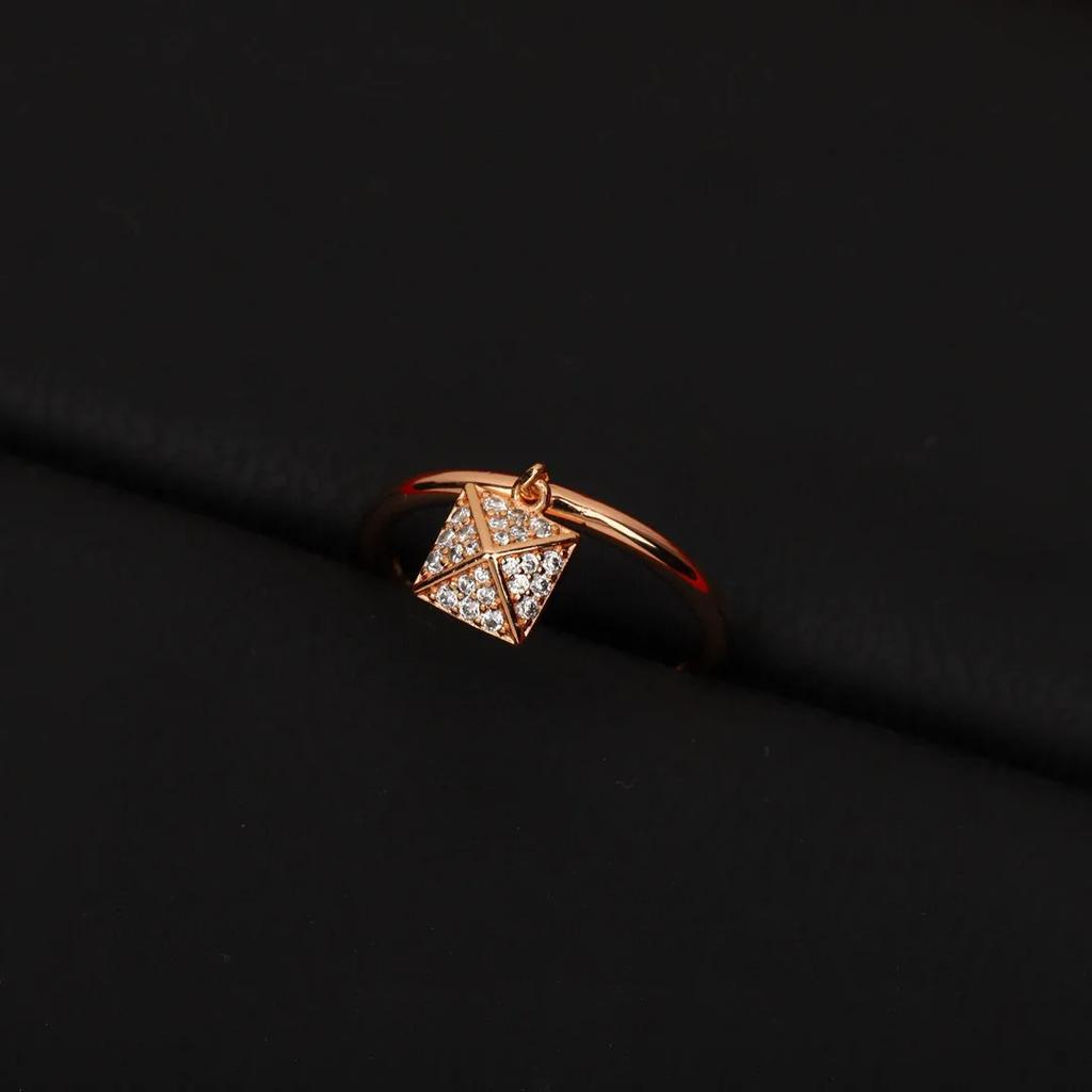 New Hot Brand Vintage Women's Rings Luxury Jewelry For Women Diamond Rose Gold Designer Fashion Pure 925 Silver Lady Party Rings