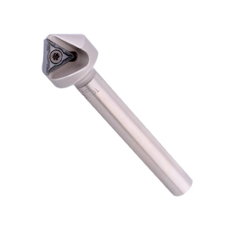 Aifeimol 45° CNC Milling Chamfer Cutter Holder (TC-12, Straight Shank)