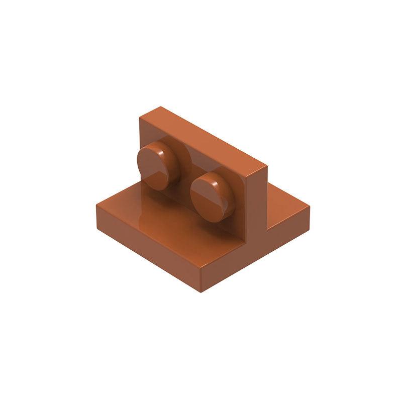 10Pcs 41682 Centered Double Bracket Wall 1 X 2-2 X 2 Block Moc Color Accessories Compatible with Brick DIY Children's Toys