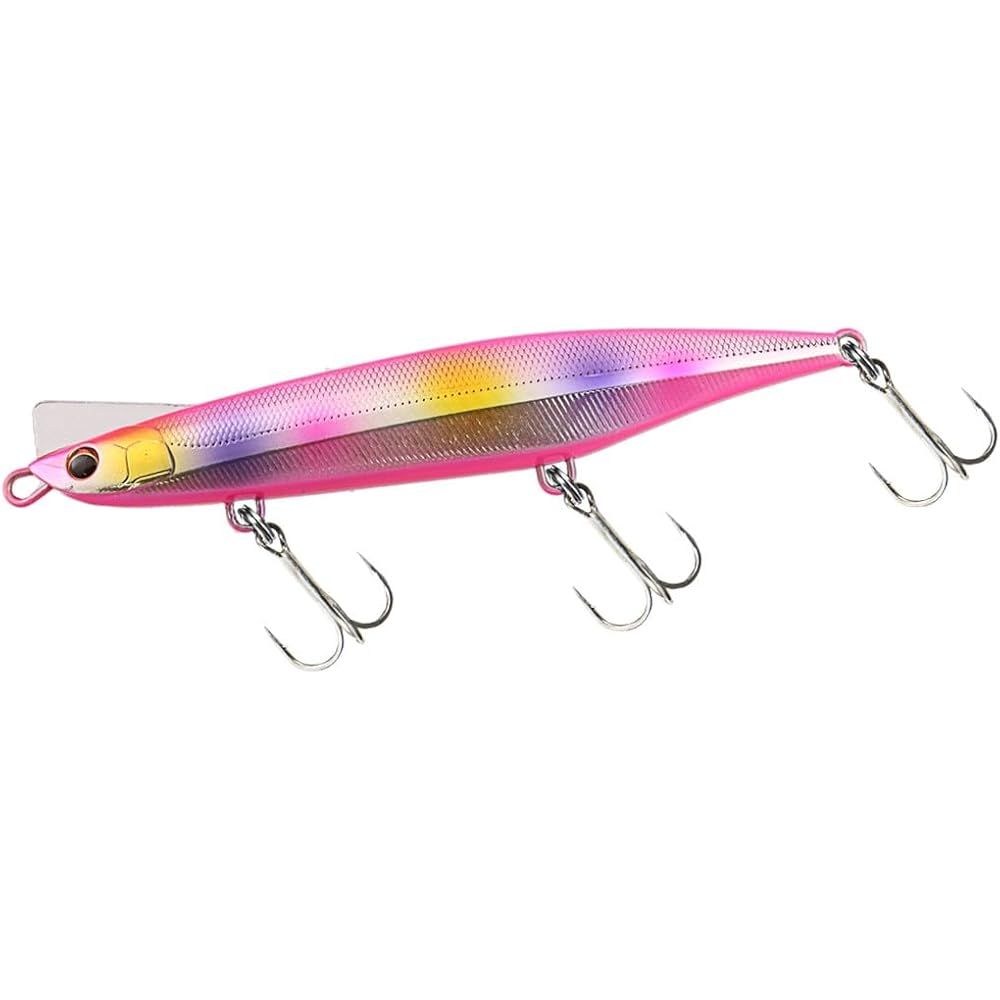 Daiwa Overdrive 120S Sink Pencil Aderu Hirame Pink Marble Fishing Lure