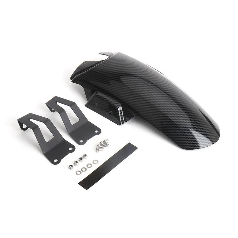 For Moto Guzzi V100 Mandello S V100 2025 2025, Front Wheel Mudguard Mud Guard Fender With Bracket (Carbon )