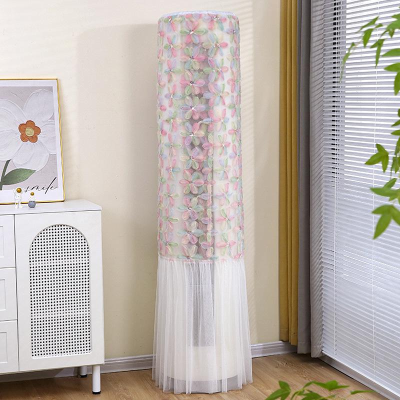 Universal Vertical Air Conditioner Dust Cover for Gree, Midea, Haier - Use Without Removal