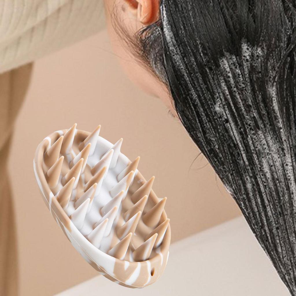 Gentle Scalp Massage Brush for All Hair Types