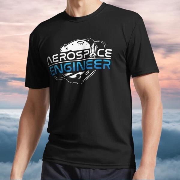 New Shirt Aerospace Engineer Rocket Space Logo TEE T-Shirt Funny Size S to 5XL 2XL