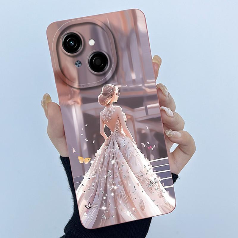 For Tecno Spark Go 1 s 1s 2025 Go1s Go2025 Pop 9 4G Phone Case Sweet Girls Cute Cats Soft Silicone Shockproof Back Cover Fundas