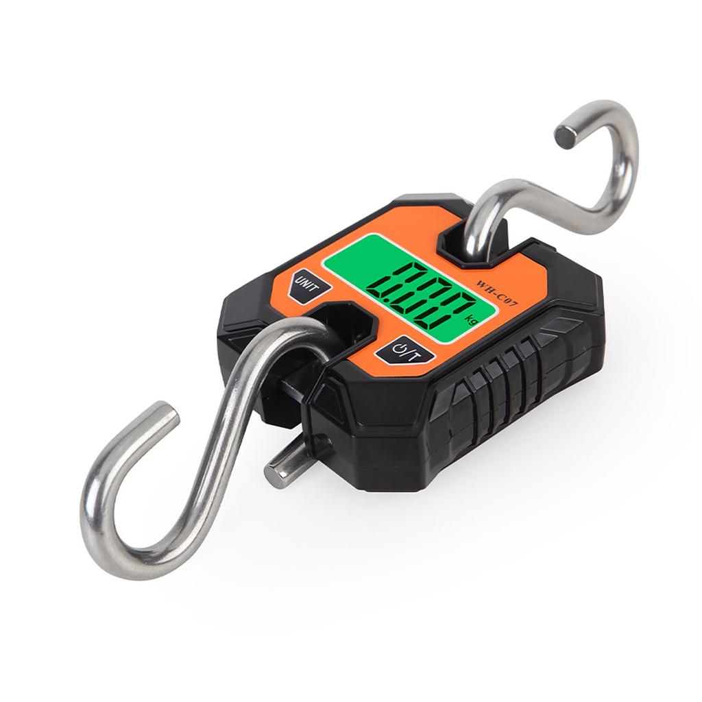 Elektroniczna waga hakowa Przenośna Mini Ręczna Cyfrowa Wisząca Waga Bagaż Przemysłowe Zastosowanie
