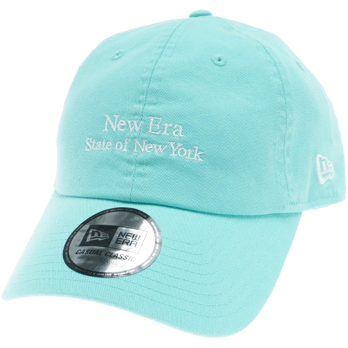 

New Era Casual Classic Cotton Low Blue Free CC State of NY BTNT NER36C0439 Cap, Tint, SWHI, 14388443,