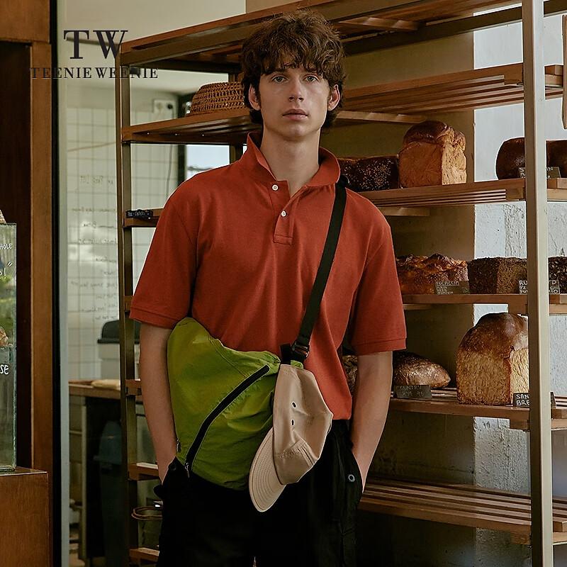 Teenie Weenie Men s Bear Graphic Polo T-Shirt M