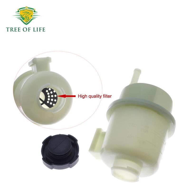 49180-EA000 Power Steering Reservoir Tank & Cap For 2005- Nissan Frontier Pathfinder Xterra V6 4.0L 49180EA000 49180 EA000