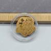 Gold Foil Treasure Chest Phone Sticker: Wealth & Prosperity New Year Gift
