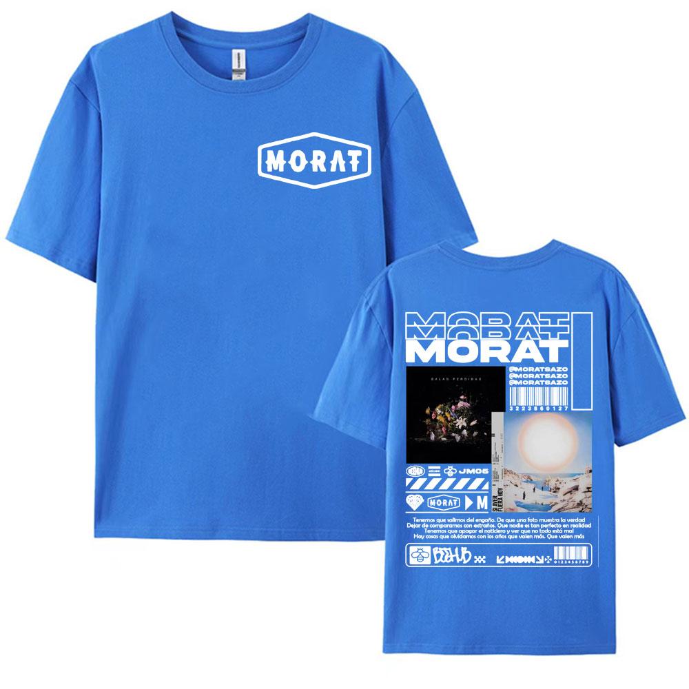 Rock Band Morat Album Graphic Tshirt for Men Hip Hop Style Fashion Vintage T Shirts Unisex Harajuku Casual High Quality T Shirt