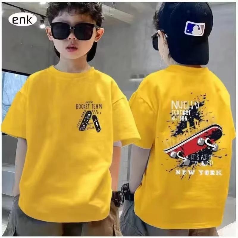 Boys T-shirt, Summer Street Style Cool Graffiti Printed Girls T-shirt 150
