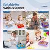 810ml Microwave Oven Bento Box Interlayer Food Container Portable Fork Spoon Preservation Box