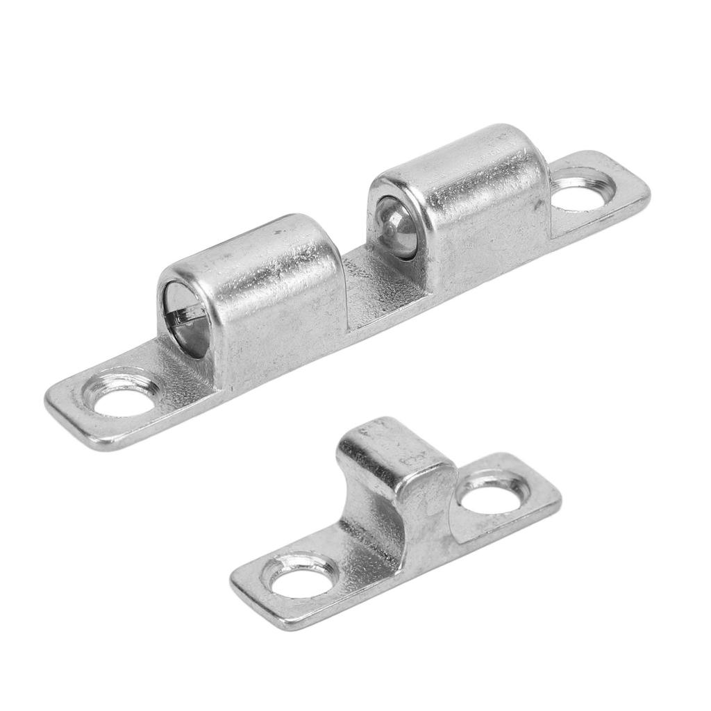 Boat Door Catch Polished Stainless Steel 60mm Marine Grade Door Ball Tension Roller Catch for Motorhome Boat Yacht