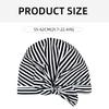 Shower Cap Nylon Waterproof Colorful Pattern for Long Short Curly Hair Hair Protection During Showers