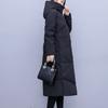 Plus Size Women's Long Jacket Winter Overcoat Fashion Loose Thick Warm Winter Coat Woman Parkas Hooded