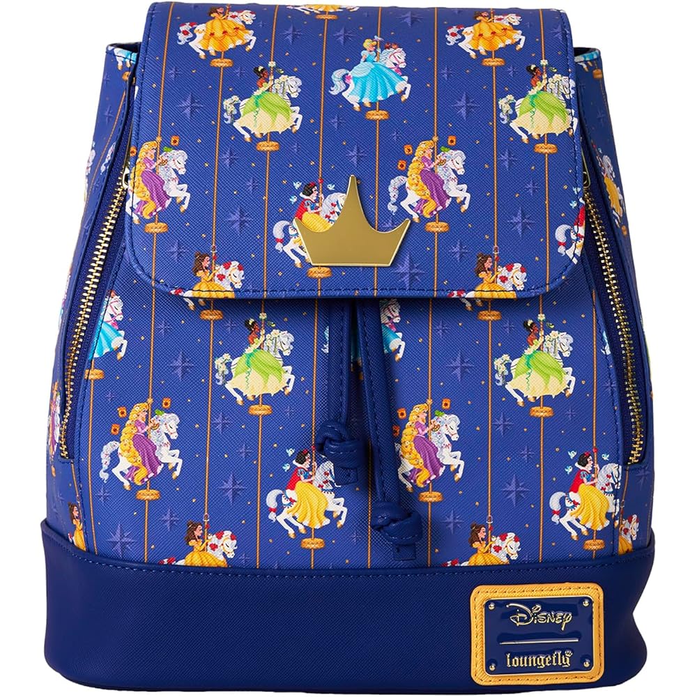 Loungefly 2025 Spring Catalog Item 47 Backpack with Adjustable Straps and Zipper Closure