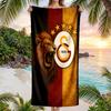 Galatasaray Fashion Beach Towel: Ideal for Summer Adventures Soft, absorbent and quick drying suitable for swimming and bathing