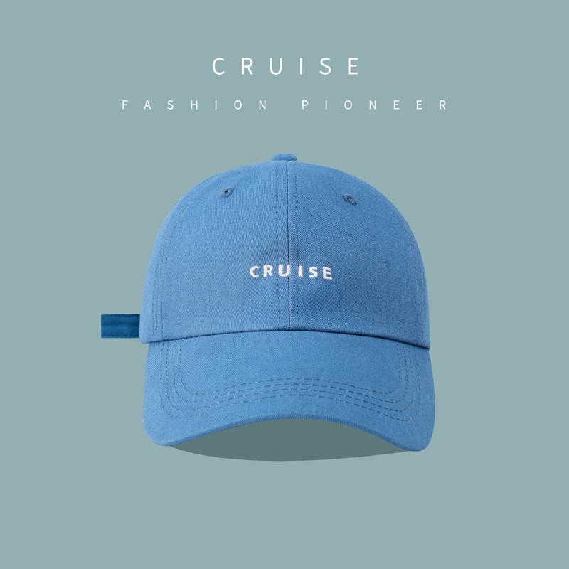 

Hat Female cap Versatile letter embroidered baseball cap Casual men s cowboy hat Adjustable