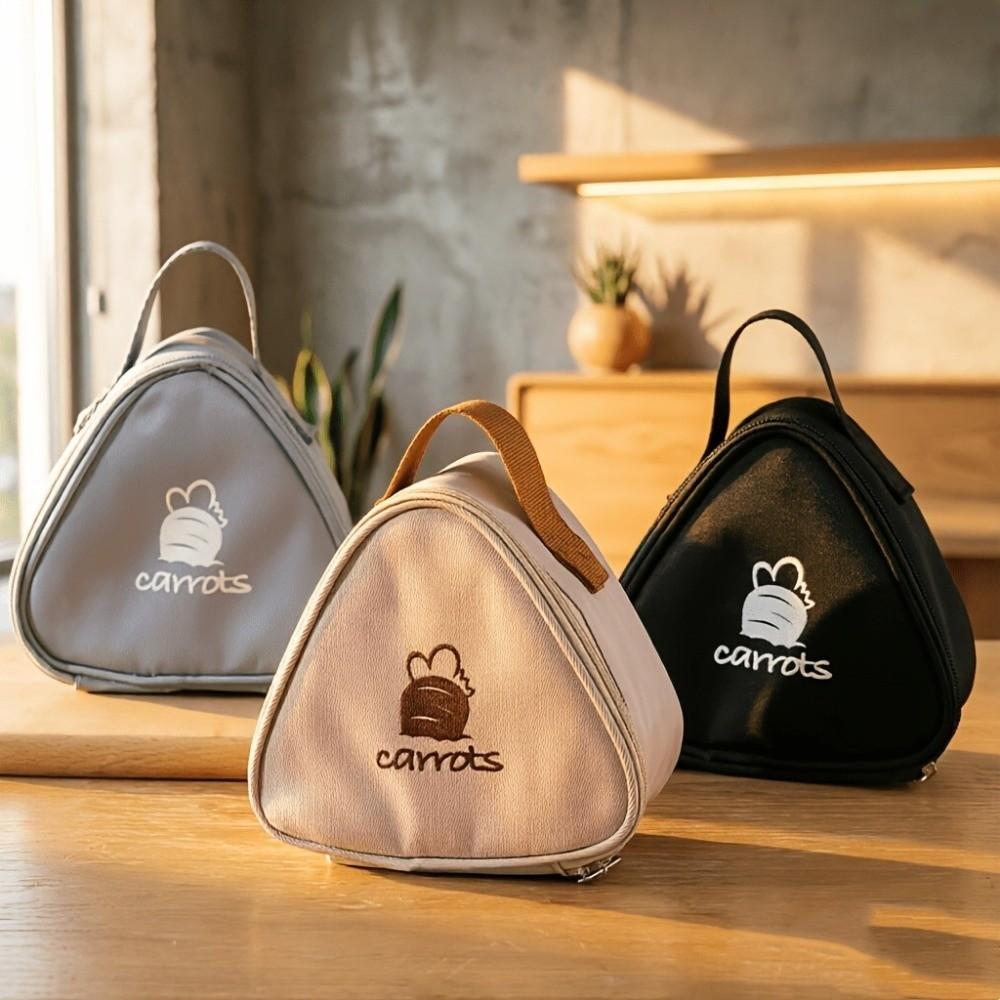 Thickened Design Insulated Lunch Bag Waterproof Material Thermal Storage Bag  Student Use