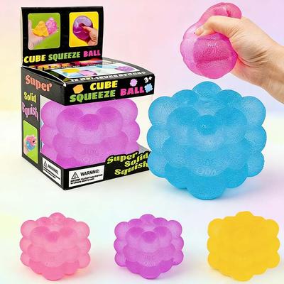 Giocattoli Nuovo tridimensionale caramelle impastare musica adulto Sollievo dallo Stress Spremere sensoriale Decompressione Cubo di Simulazione Regalo per Feste