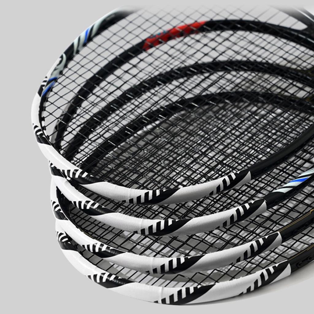 2Pcs Rackets Head Sticker Tennis Rackets Paddle Head Protections Tape Replacement Sports Racquet Head Edge Guard