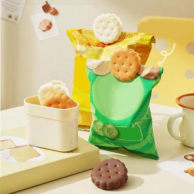 Biscuits Snack Sealing Clip Household Snack Package Strong Sealing Clip Leak-proof Moisture-proof Plastic Bag Sealing Clip