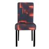 Printed Chair Cover Elastic Kitchen Seat Cover Stretch Spandex Chair Covers for Dining Room Wedding Hotel Banque… More